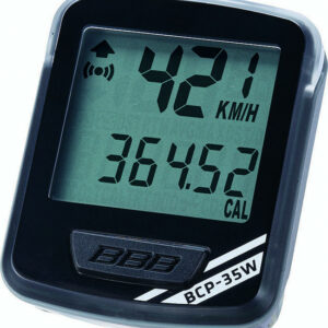 Compteur 11 fonct. sans câble noir/arg. NanoBoard